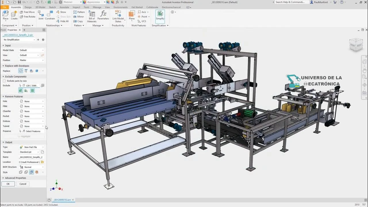 AutoDESK Inventor Professional 2022 Español & Inglés 3 Autodesk Inventor 2022 Profesional Descargar Full Mega Mediafire Captura