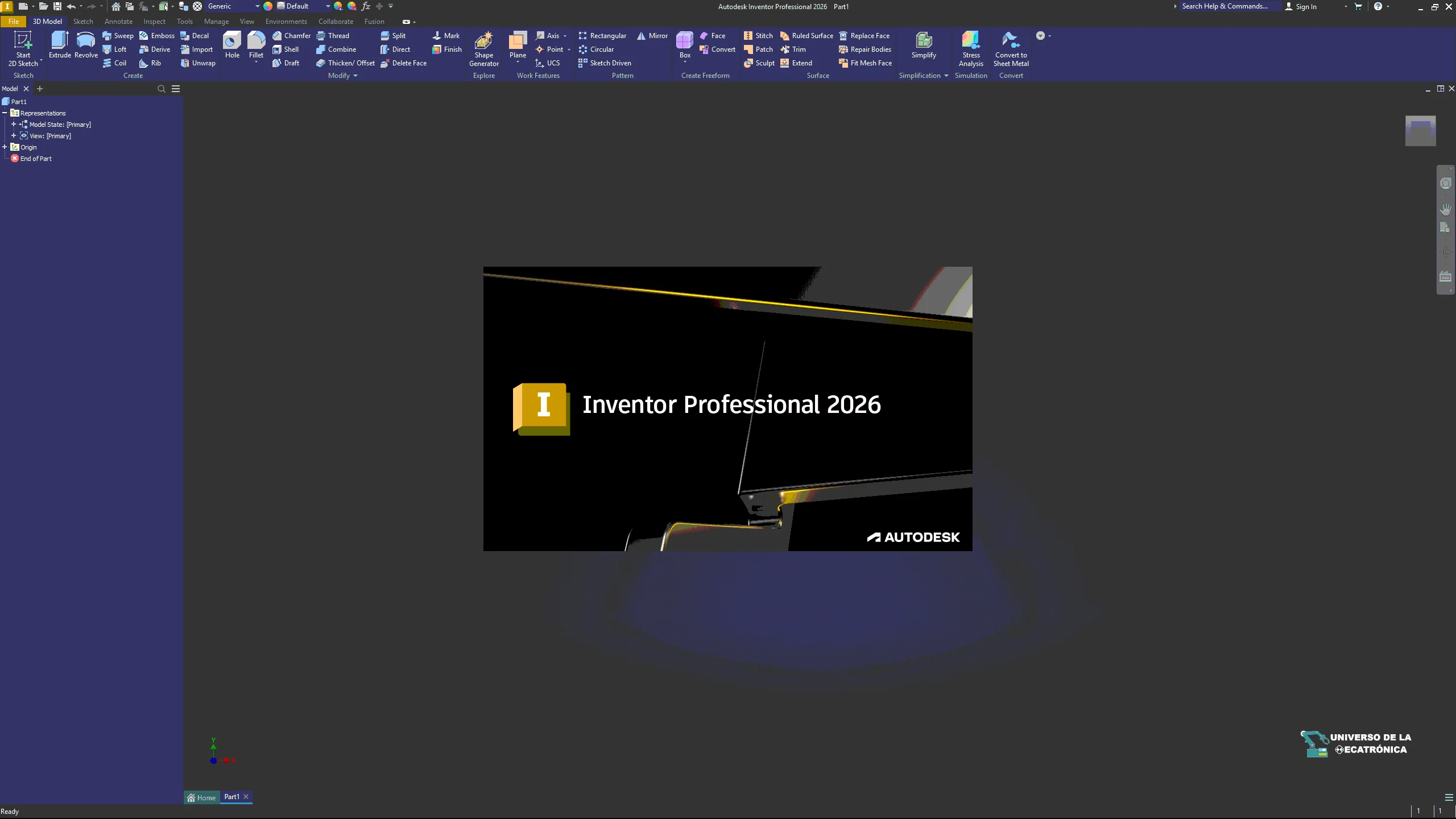 AutoDESK Inventor Professional 2026 Español & Inglés 3 Inventor Professional 2026 Captura Pantalla Descarga Mediafire Mega Links