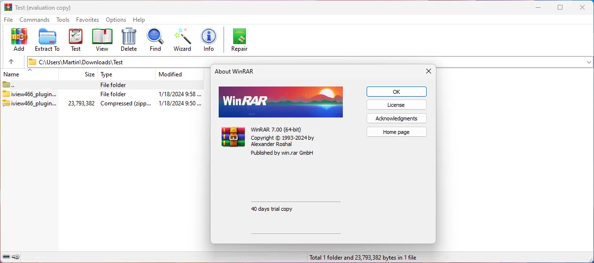 Crack WinRAR 7.20 Licencia de por vida 3 Winrar 7